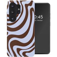 Selencia Vivid Rückabdeckung mit MagSafe Samsung Galaxy S26 Ultra - Dream Swirl Chocolate