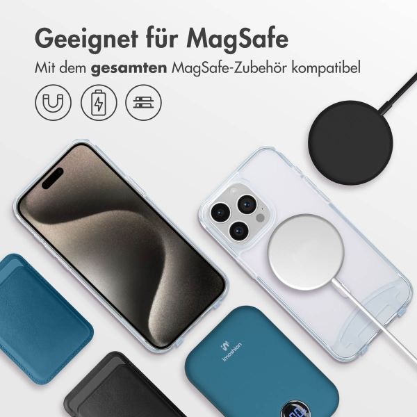 imoshion MagSafe Hülle mit abnehmbarem Band Apple iPhone 15 Pro Max - Transparent