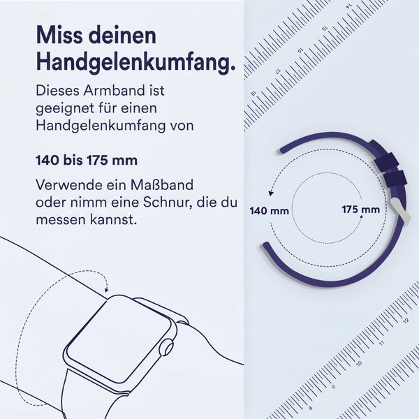 imoshion Silikonband für das  Fitbit Luxe - Türkis