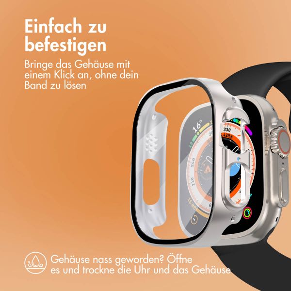 imoshion Full Cover Hard Case für Apple Watch Ultra / Ultra 2 - 49 mm - Titanium