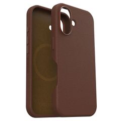 OtterBox Symmetry Cactus Leder Back Cover MagSafe Apple iPhone 16 - Rich Adobe Brown
