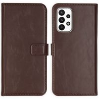 Selencia Echtleder Klapphülle Samsung Galaxy A23 (5G) - Braun