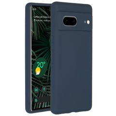 Accezz Liquid Silikoncase Google Pixel 7 - Dunkelblau