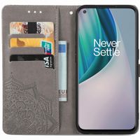 imoshion Mandala Klapphülle OnePlus Nord N10 5G - Grau