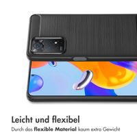 imoshion Brushed Back Cover für das Xiaomi Redmi Note 11 Pro - Schwarz