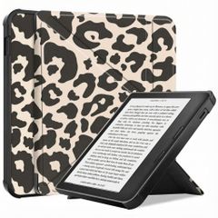 imoshion Design Klappbare Klapphülle Kobo Libra Colour - Leopard