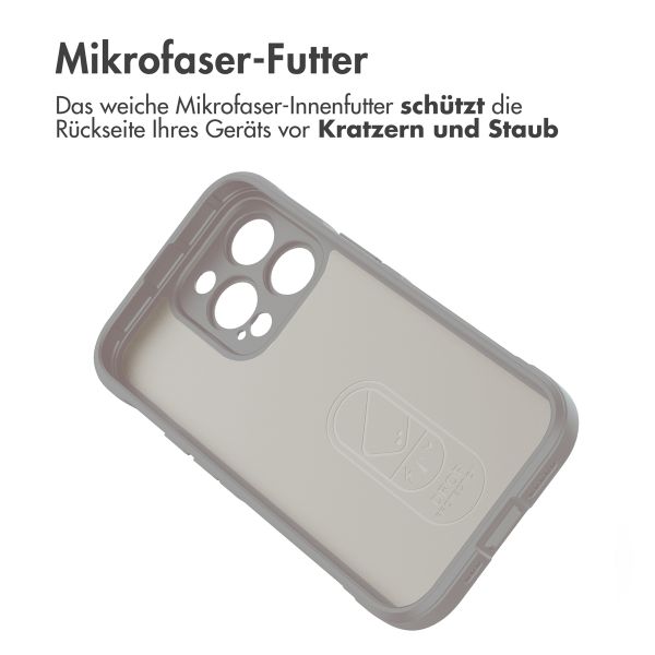 imoshion EasyGrip Back Cover für das iPhone 14 Pro - Grau