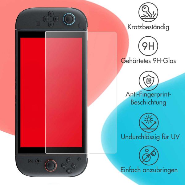 imoshion Screen Protector aus gehärtetem Glas Nintendo Switch 2