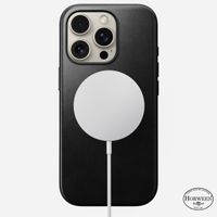 Nomad Modern Horween Leather Case Apple iPhone 16 Pro - Schwarz