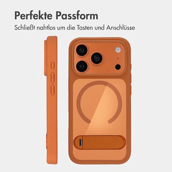 Accezz Hold Backcover mit MagSafe Apple iPhone 18 Pro / 17 Pro - Cosmic Orange