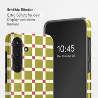Selencia Vivid Rückabdeckung mit MagSafe Samsung Galaxy S25 - Check This Olive