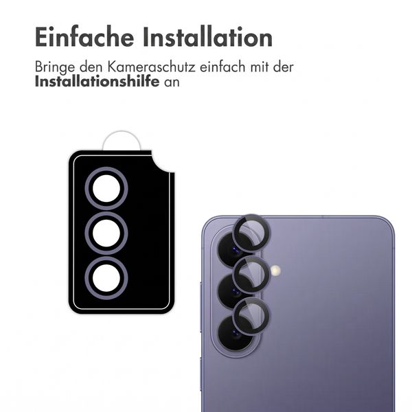 imoshion 2er-Pack Objektivschutz für Kamera für das Samsung Galaxy S26 / S26 Plus - Cobalt Blue