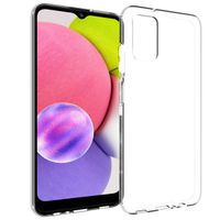 Accezz TPU Clear Cover für Samsung Galaxy A03s - Transparent