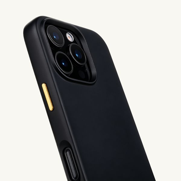 Selencia Rivièra Backcover mit MagSafe mit abnehmbaren Haken Apple iPhone 16 Pro - Velvet Black