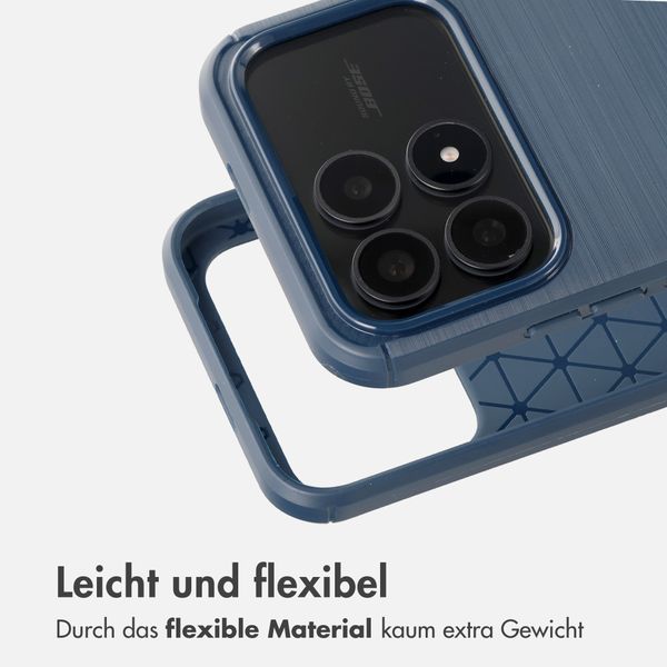 imoshion Brushed Back Cover Xiaomi Poco F8 Pro - Dunkelblau