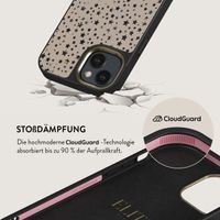 Burga Elite Gold Backcover für das iPhone 15 - Sparkling Tiara