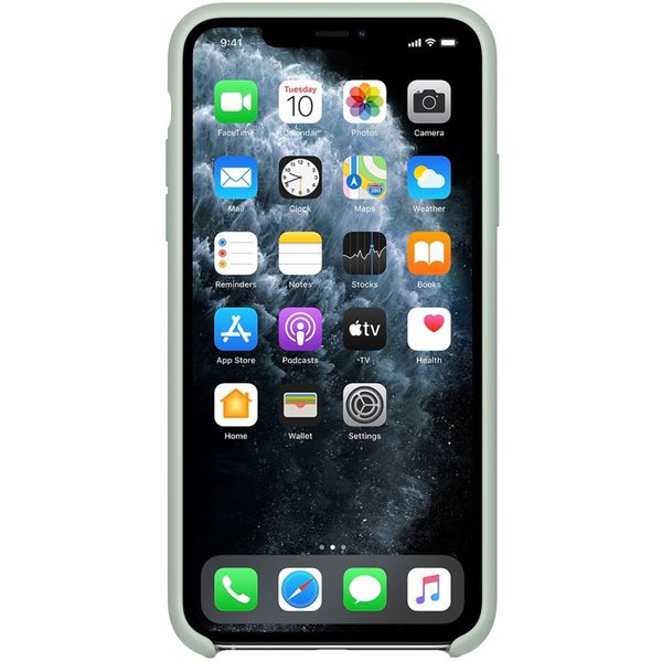 Apple Silikon-Case für das iPhone 11 Pro Max - Beryl