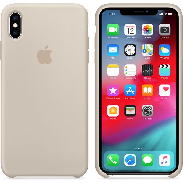 Apple Silikoncase Stone für das iPhone Xs Max