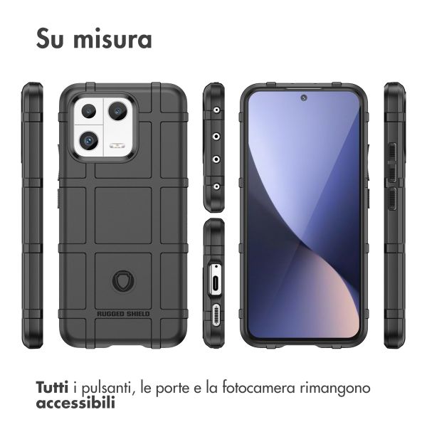 imoshion Rugged Shield Backcover Xiaomi 13 - Schwarz