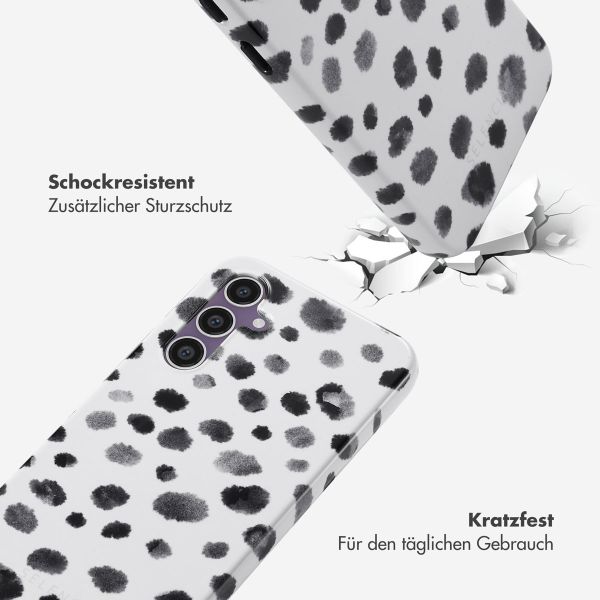 Selencia Vivid Back Cover Samsung Galaxy S23 FE - Trendy Leopard