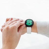 imoshion Silikon Sportarmband für Oppo Watch 46 mm - Weiß