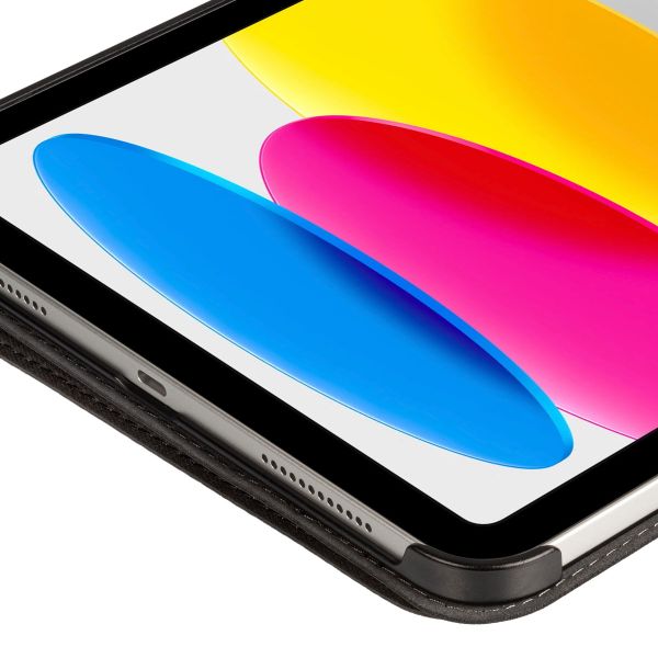 Gecko Covers EasyClick 2.0 Klapphülle für das iPad 10 (2022) 10.9 Zoll - Schwarz