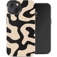 Selencia Vivid Rückabdeckung mit MagSafe Apple iPhone 13 - Art Wave Black