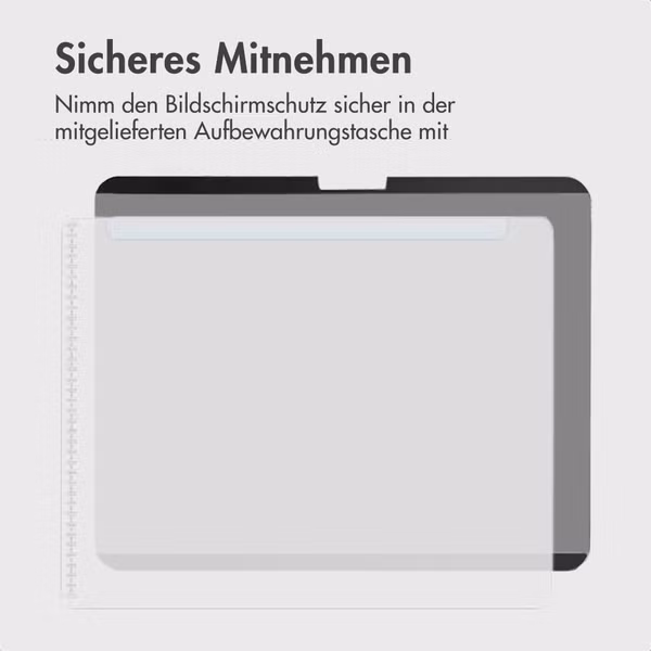 Accezz Magnetischer Sichtschutz-Displayschutz Apple iPad Air 13 Zoll (2025) M3 / (2024) M2