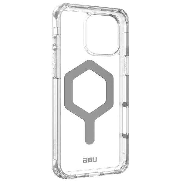 UAG Plyo Backcover MagSafe für das iPhone 16 Pro Max - Ice / Silver