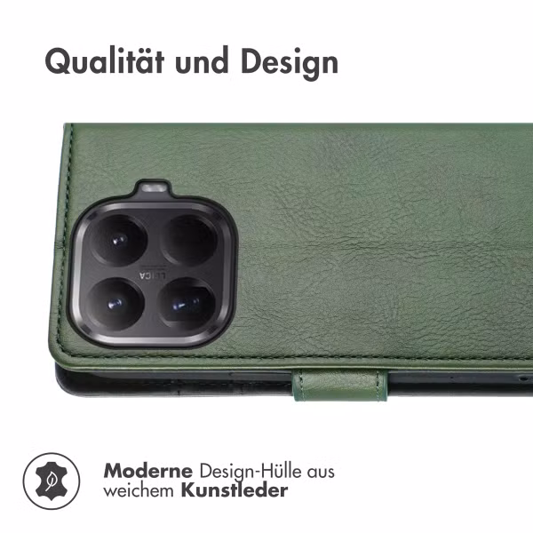 imoshion Luxuriöse Klapphülle Xiaomi 15T Pro - Grün