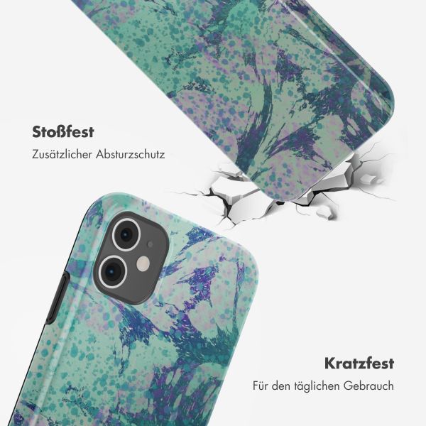 Selencia Vivid Back Cover Apple iPhone 11 - Fresh Paint Green