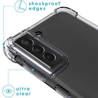 imoshion Backcover mit Band Samsung Galaxy S21 Plus - Schwarz & Gold