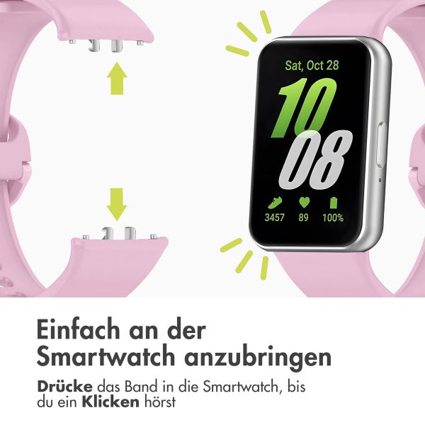 imoshion Silikonband für das  Samsung Galaxy Fit 3 - Rosa