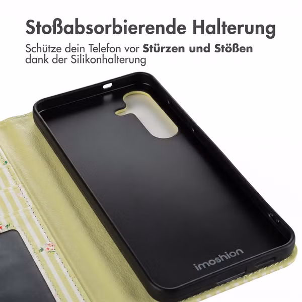 imoshion Design Klapphülle Samsung Galaxy S25 FE - Garden Stripes