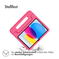 imoshion Schutzhülle mit Handgriff kindersicher für das iPad 11 (2025) 11 Zoll / iPad 10 (2022) 10.9 Zoll - Rosa