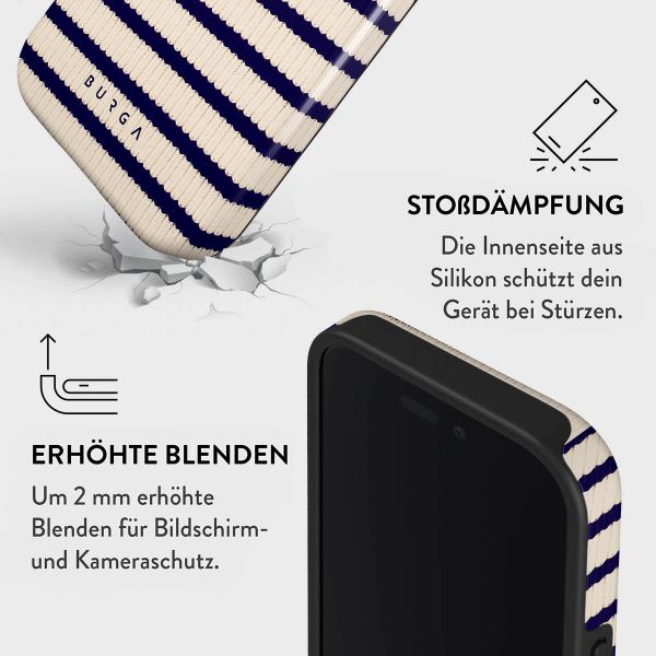 Burga Tough Back Cover für das iPhone 16 - Old Money