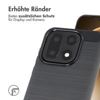 imoshion Brushed Back Cover OnePlus 15 - Schwarz