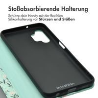 imoshion Design Klapphülle Samsung Galaxy A13 (4G) - Blue Flowers
