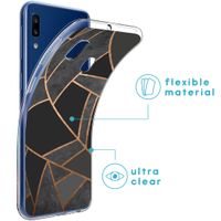 imoshion Design Hülle für das Samsung Galaxy A20e - Black Graphic