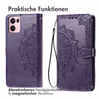 imoshion Mandala Klapphülle Oppo Reno 13 Pro - Violett