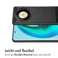 imoshion Brushed Back Cover für das Honor Magic 6 Lite - Schwarz