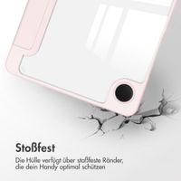 imoshion Trifold Hardcase Klapphülle Samsung Galaxy Tab A11 Plus - Rosa