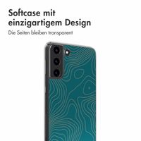 imoshion Design Hülle Samsung Galaxy S22 - Topo Turquoise