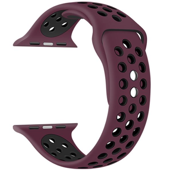 imoshion Silikonband Sport für die Apple Watch Series 1 bis 10 / SE / Ultra (2) (44/45/46/49 mm) - Rot