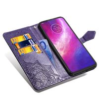 Mandala Klapphülle Violett für Motorola Moto G8 Power