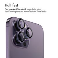 imoshion ﻿2er-Pack Objektivschutz für Kamera für das Apple iPhone 14 Pro / 14 Pro Max - Violett