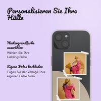 Personalisierte Hülle mit Filmrolle N°2 iPhone 14 - Transparent