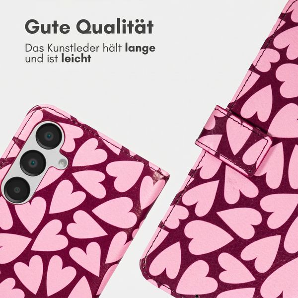 imoshion Design Klapphülle Samsung Galaxy A55 - Hearty Blush