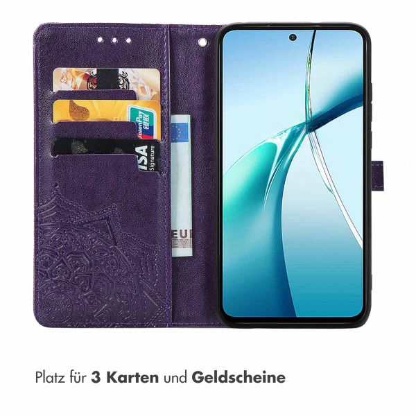 imoshion Mandala Klapphülle Xiaomi Poco X7 Pro - Violett