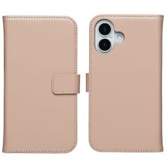 Selencia Echtleder Klapphülle Apple iPhone 17 - Dusty Pink